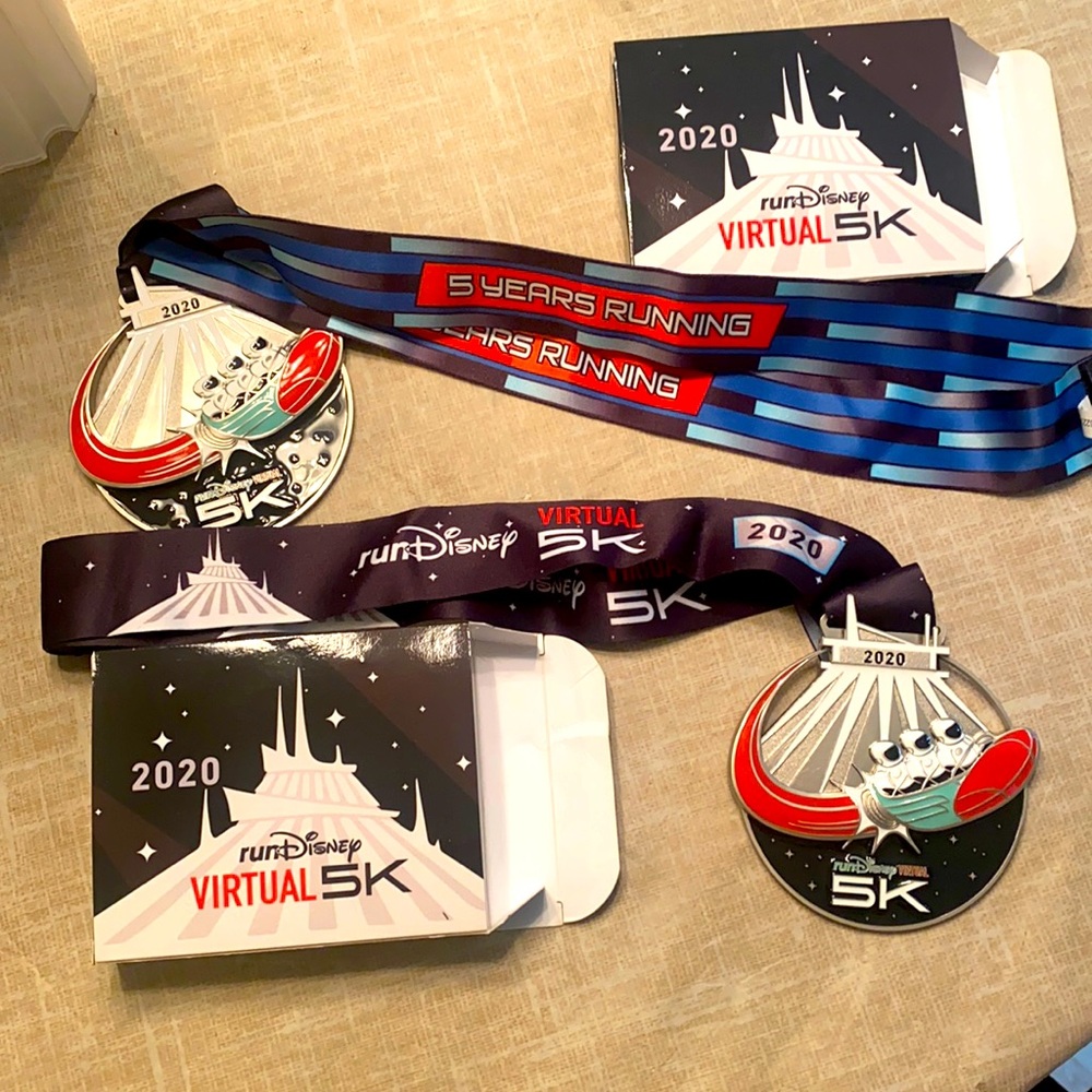 Run Disney 2020 Space Mountain virtual 5k